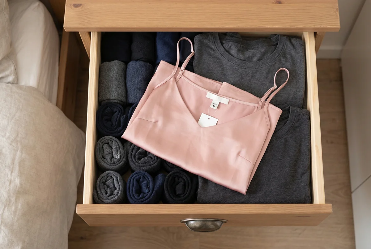 The Open Drawer — original feminisation fiction illustration