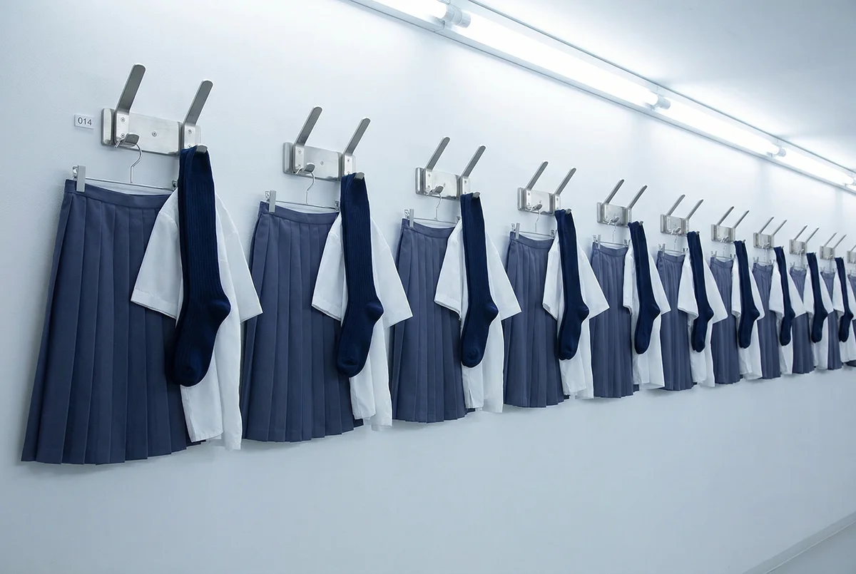 The Row of Hooks — original feminisation fiction illustration