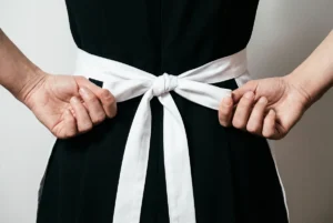 The Apron Strings — original feminisation fiction illustration